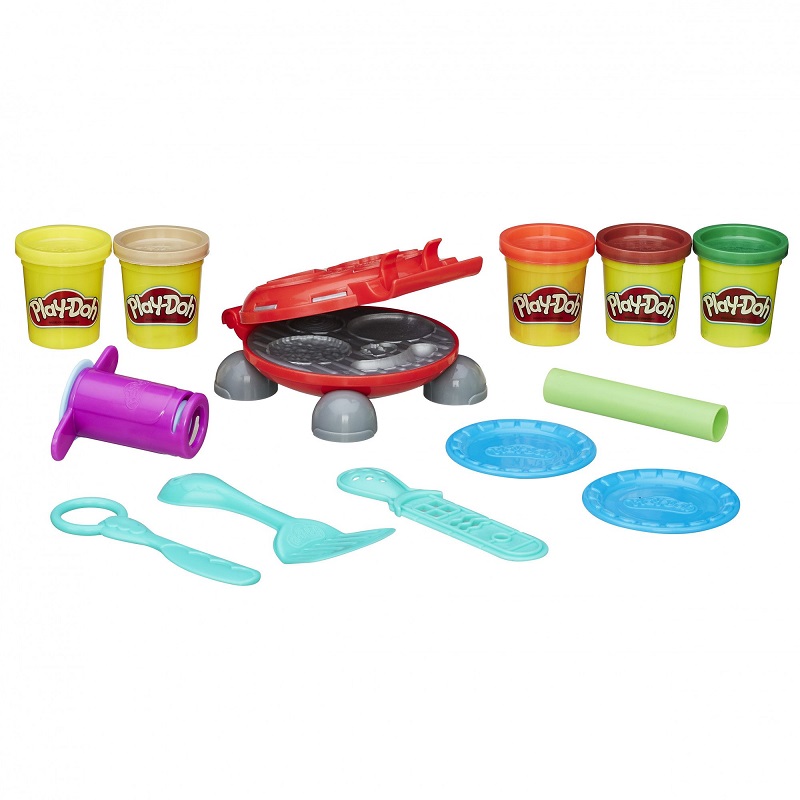 Set Play Doh, Gratarul cu burgeri, HBB5521, Hasbro